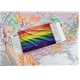 Passport Cover Rainbow Flag